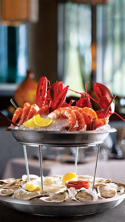 eddie v's shellfish tower|eddie v menu.